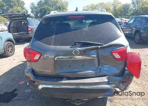2019 Nissan Pathfinder Sl from USA, damaged, VIN 5N1DR2MM8KC585665